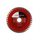 Диск алмазный отрезной ЛОМ, TURBO, сухой рез, 125 х 22 мм 1857731
