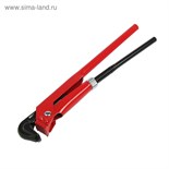 Ключ трубный рычажный ЛОМ, плоский зажим 90°, раскрытие до 35 мм, 1 1/2" 1818313