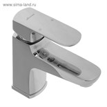 Смеситель для раковины Accoona A9202, однорычажный, с гигиенической лейкой, латунь, хром 2619155