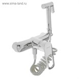 Смеситель для биде Accoona A3117, с гигиеническим душем, настенный, латунь, хром 2619189