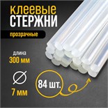 Клеевые стержни ТУНДРА, 7 х 300 мм, 1 кг (~84 шт.) 1818332
