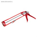 Пистолет для герметика ЛОМ, скелетный, шестигранный шток, 225 мм 1935498