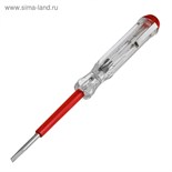 Отвертка индикаторная ЛОМ, пластиковая рукоятка, 135 мм 2276015