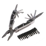 Мультитул Stinger, 10 инструментов, 12 насадок, нейлоновый чехол, коробка картон 3418756