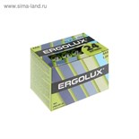 Батарейка алкалиновая Ergolux, AAA, LR03-24BOX (LR03 BP-24), 1.5В, набор 24 шт. 3781547