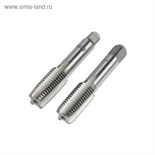 Метчики метрические ручные ТУНДРА, М16 х 2 мм, комплект из 2 шт. 2705918