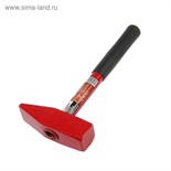Молоток слесарный ЛОМ, квадратный боек, металлическая обрезиненная рукоятка, 1500 г 2679403