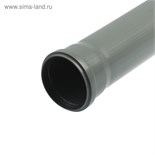 Труба канализационная FLEXTRON, внутренняя, d=110 мм, толщина 2.7 мм, 2000 мм 4404859