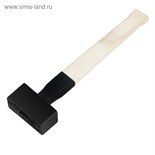 Кувалда литая ЛОМ, 3 кг, деревянная рукоятка 4613185