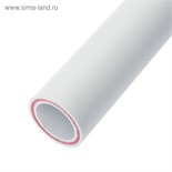Труба полипропиленовая VALFEX, армированная стекловолокном, d=50x6.9 мм, SDR 7.4, PN20, 4 м 4650164