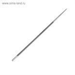Напильник ТУНДРА, для заточки цепей шаг 0.325", круглый, сталь ШХ15, d=4.8 мм, №3, 200 мм 4439278
