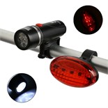 Набор велосипедных LED фонарей "Мастер К", передняя фара и габаритный фонарь 4703549