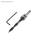Сверло с зенкером ТУНДРА, 8 х 110 мм 4506453