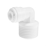 Переходник MIC-018, 1/4" х 1/2", угловой, цанга/резьба, для трубки фильтров, пластик 4863256
