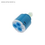 Картридж для смесителя ZEIN, d=35 мм, механизм керамика, корпус пластик, 1 шт. 5009234