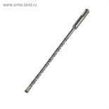 Бур по бетону ТУНДРА, двойная спираль, SDS-plus, 6.5 х 210 мм 4713146