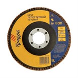 Круг лепестковый торцевой ТУНДРА, 115 х 22 мм, Р24 4962243