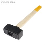 Кувалда кованая ЛОМ, 5 кг, деревянная рукоятка 5358909