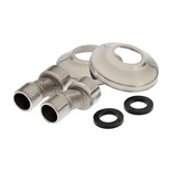 Эксцентрики для смесителя ZEIN, отражатели, нерж. сталь, с прокладками, набор 2 шт. 5154011