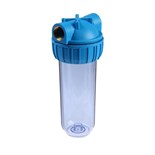 Корпус для фильтра ITA F20121-1, 21, 1", ключ и крепеж с воздушником, прозрачный 5600406