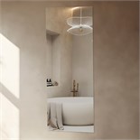 Зеркало, настенное, с креплением на 4 зажима, 110х45 см 6979018
