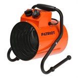Тепловая пушка PATRIOT PT-R 2, 220 В, 2 кВт, 260 м3/ч, нерж.ТЭН, термостат, евровилка 7322462