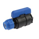 Кран шаровой ПНД Valfex, d=20 мм х 3/4", цанга/внутренняя резьба, разборный 7614301