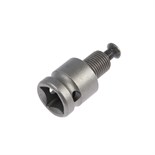 Адаптер для гайковерта ТУНДРА, CrV, с квадрата 1/2" на резьбу 1/2", длина 35 мм 7443396