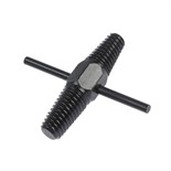 Экстрактор ТУНДРА, CrV, левая резьба 13-19 мм 1/2", 15-22 мм 3/4" 7443395
