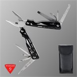 Мультитул Stinger с нейлоновым чехлом, 9 функций, сталь, алюминий, серебристо-чёрный 9081086