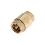Клапан обратный АQUALINK, 1/2", внутренняя/внутренняя резьба, пластиковый сердечник 9224563