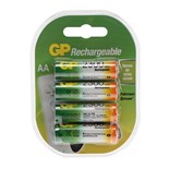 Аккумулятор GP, Ni-Mh, AA, HR6-4BL, 1.2В, 2300 мАч, блистер, 4 шт. 9370355
