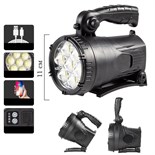Фонарь прожекторный аккумуляторный, 4000 мАч, 25 Вт, 1500 лм, LED, USB, IP45 9298904