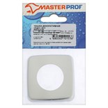 Декоративный отражатель MasterProf ИС.131506, 1", 60x35x6 мм, квадрат, нерж. сталь, хром 9462945
