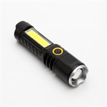 Фонарь ручной аккумуляторный, 5 Вт, 400 мАч, XPE, COB, zoom, 4 режима, Type-C 9398540