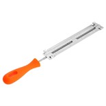 Набор для заточки цепей пил ТУНДРА, сталь ШХ15, шаг 3/8", паз 1.3-1.6 мм, d=5.5 мм, плашка 9378804