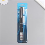 Указка лазерная 1 насадка от 2 х ААА 5х20 см 9613753