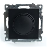 Выключатель диммирующий TRIAC (механизм) 250В, 500W, серия Катрин, GLS10-7106-05, черный 10227368