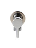 Кран угловой ZEIN engr, 1/2" х 3/4", кран-букса латунь, нержавеющая сталь, хром 9603108