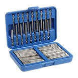 Набор бит ТУНДРА, сталь CrV, PH-PZ-SL-Torx-Hex-M-TW-TR, 75 мм, 50 шт. 9935343