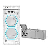 Розетка TOKOV ELECTRIC, Dita, 3-м, 16А, IP54, 250В, с з/к, с серой кр, серый, TKL-DT-R3Z-C06-IP54 10404702