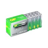 Батарейка алкалиновая GP Super Alkaline G-Tech, AAA, LR03-30BOX, 1.5В, набор, 30 шт 10844116