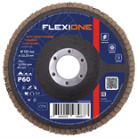 Круг лепестковый конический Flexione 125x22.2 мм, Р60 10000558 FLX0001091