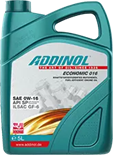 Синтетическое моторное масло ADDINOL ECONOMIC 016, 0W-16, 5 л ADD0001017