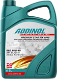 Полусинтетическое моторное масло ADDINOL PREMIUM STAR MX 1048, 10W-40, 5 л ADD0001033