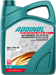 Полусинтетическое трансмиссионное масло для МКПП ADDINOL GETRIEBEOL GS 75 W 90, 4 л ADD0001034