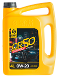 Синтетическое моторное масло SMK ORSO SUPREME API SP RC 0w-20 4 л SMK0001157
