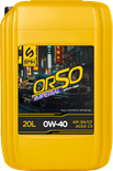 Синтетическое моторное масло SMK ORSO IMPERIAL API SN CF 0w-40 20 л SMK0001172