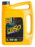 Синтетическое моторное масло SMK ORSO IMPERIAL API SN CF 5w-40 4 л SMK0001181