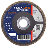 Круг лепестковый конический Цирконий 125x22 мм, Р36 Flexione 10000688 FLX0001105